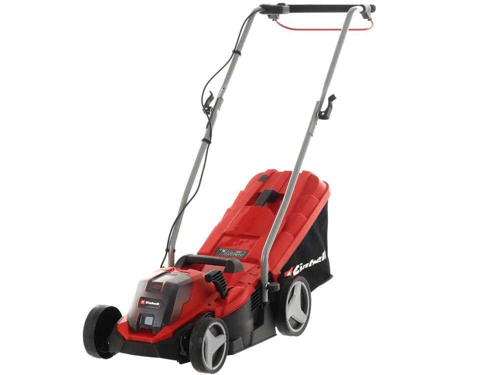 Akku Rasenmäher Einhell GE-CM 18/33 Li – mit Batterie-Kit 18V-4ah und Ladegerät
