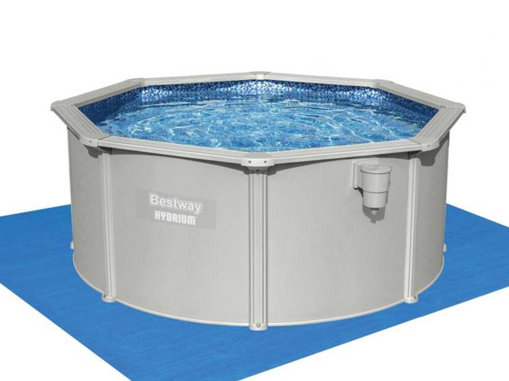 Bestway Hydrium 56566DE – Ø305×122 cm – Stahlwandpool, rund