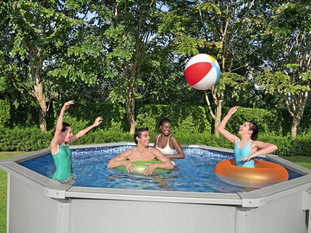 Bestway Hydrium 56574DE – Ø366×122 cm – Stahlwandpool