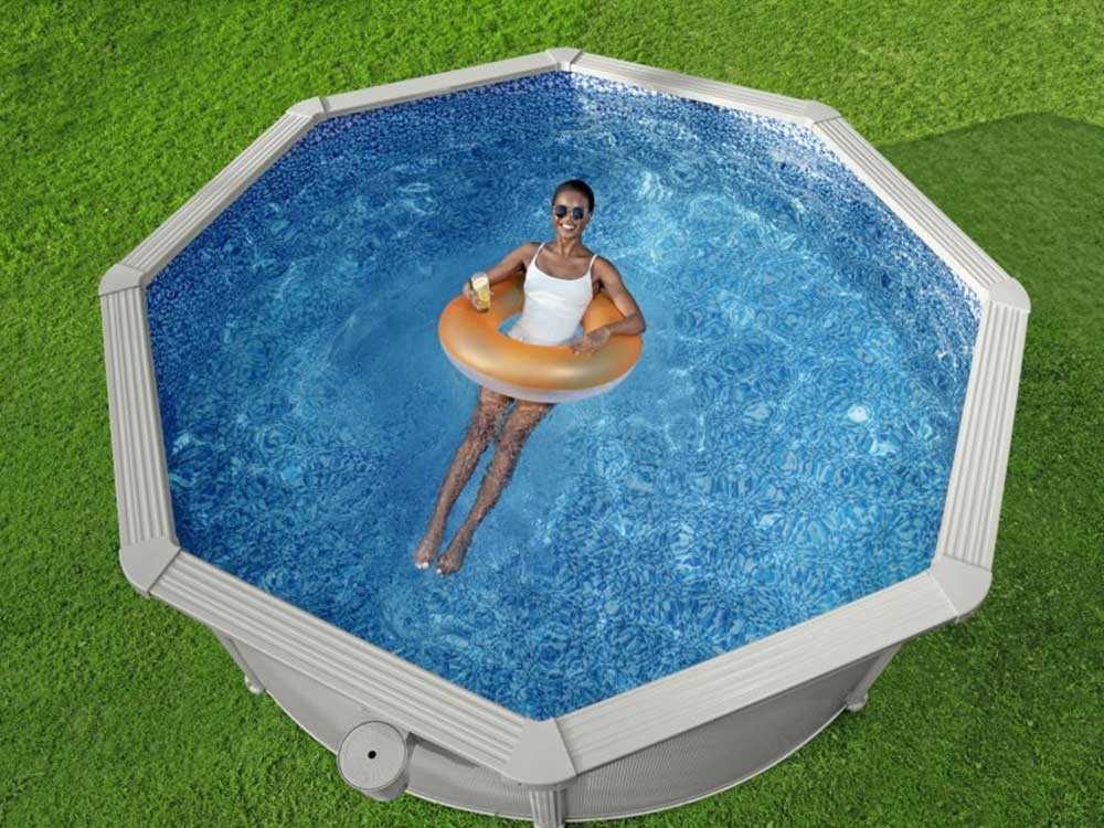 Bestway Hydrium 56574DE – Ø366×122 cm – Stahlwandpool