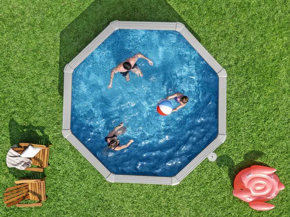 Bestway Hydrium 56574DE – Ø366×122 cm – Stahlwandpool