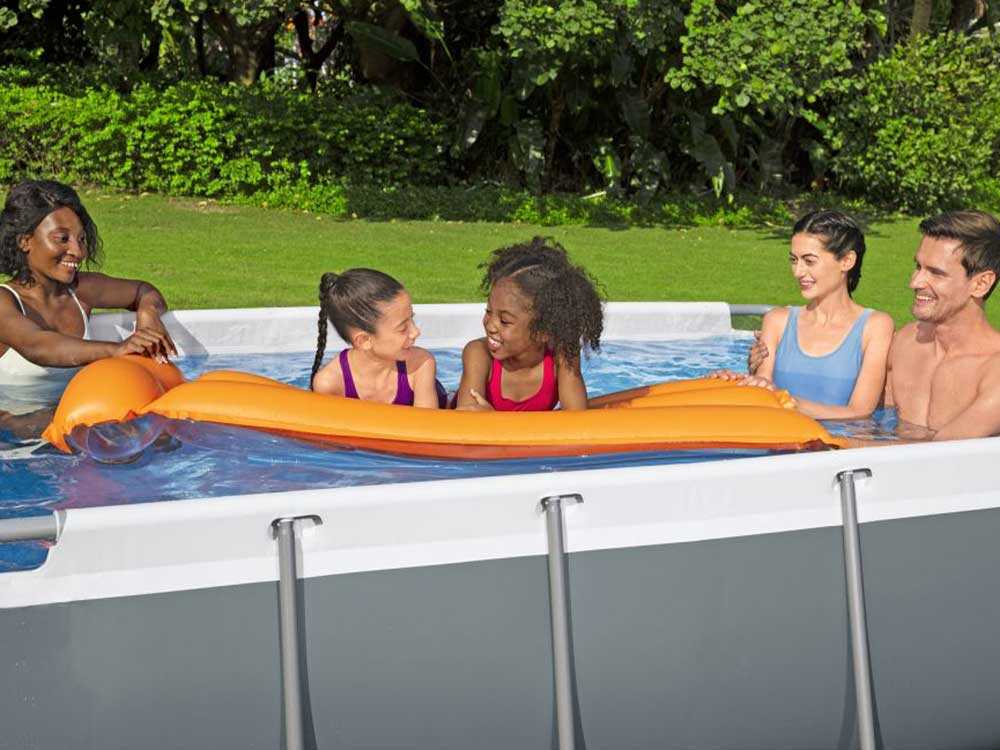 Bestway Power Steel 56629DE – 282x196x84 cm – Frame Pool + Filterpumpe