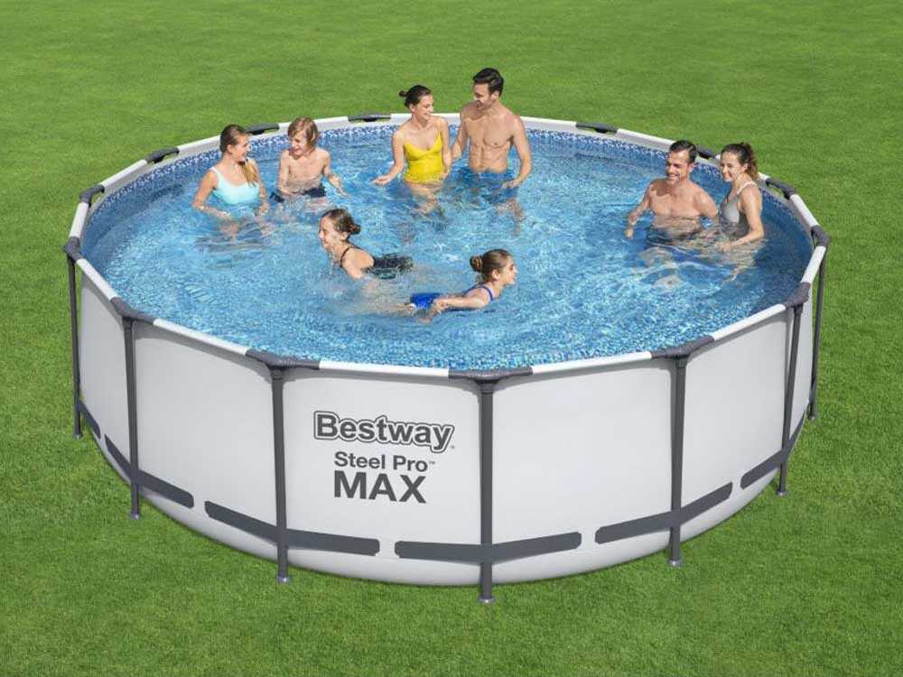 Bestway Steel Pro Max 56438DE – Ø457×122 cm – Rundpool