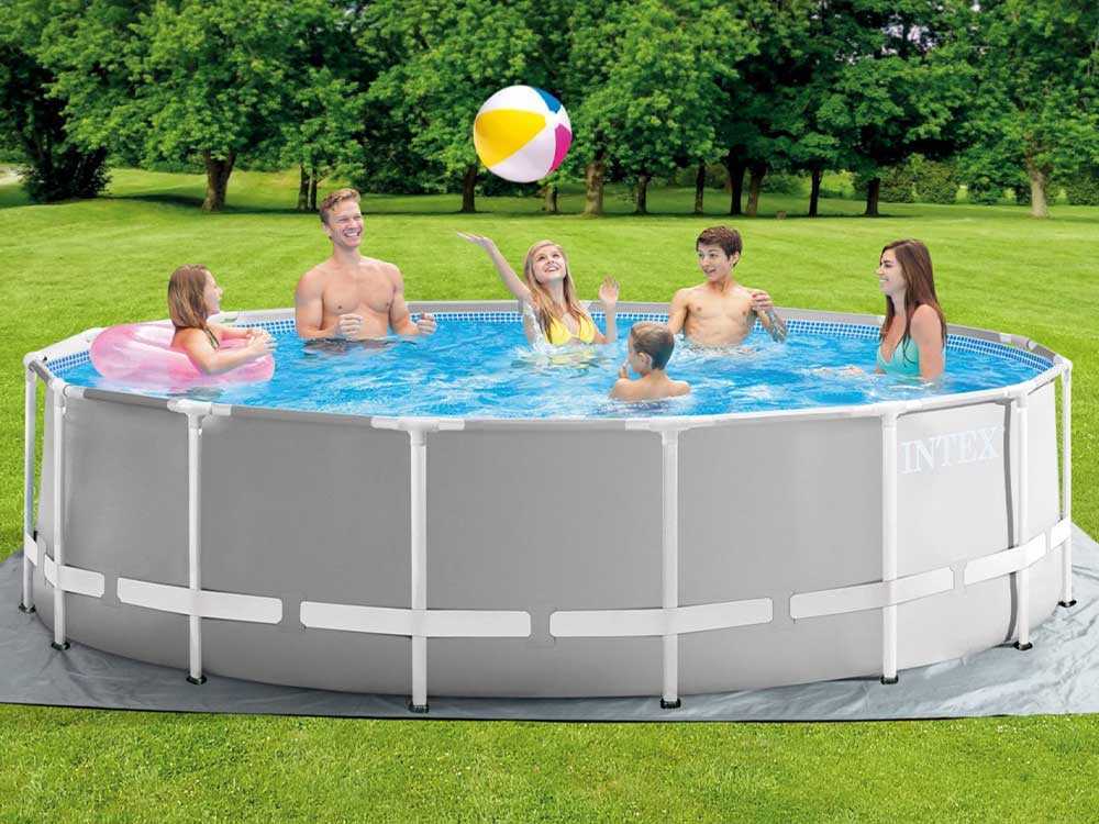Intex Prisma Frame 26726NP – Ø457×122 cm – Runder Pool