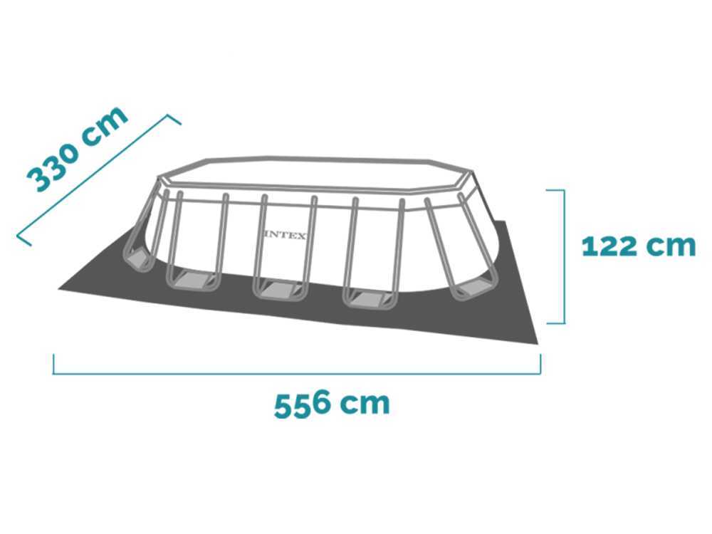 Intex Prisma Frame 26796NP – 503x274x122 cm – Oval