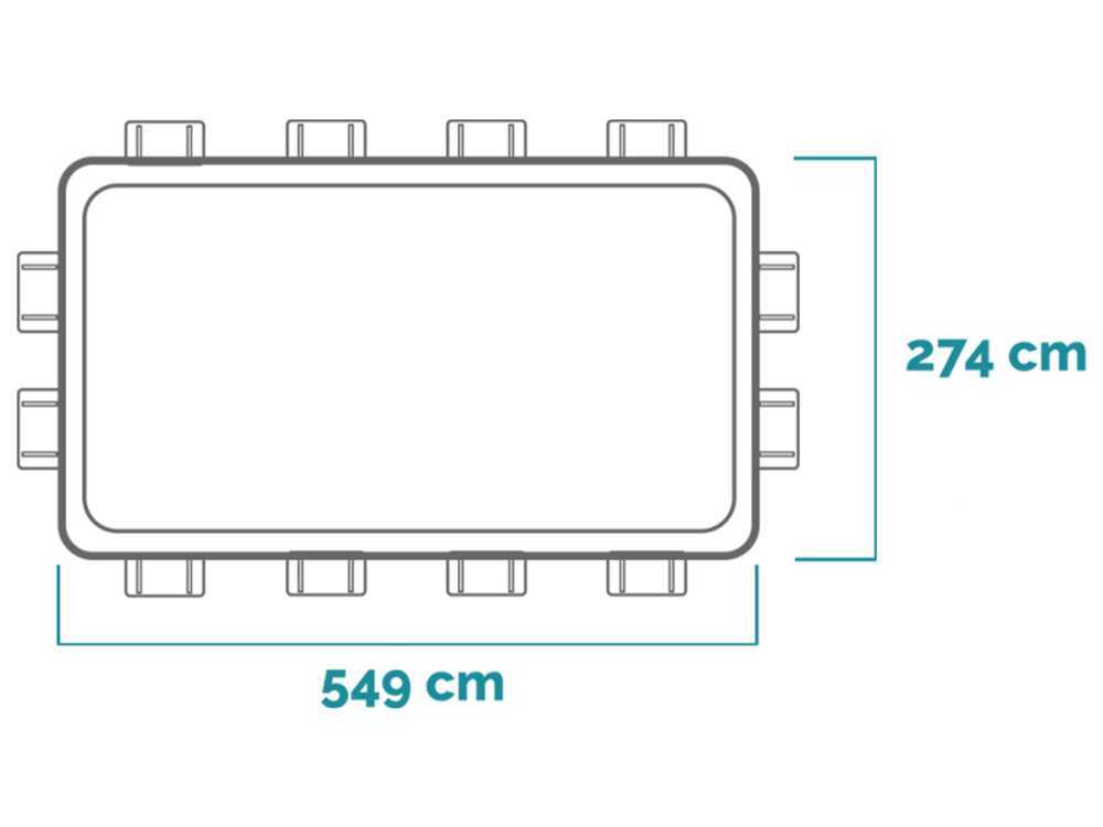 Intex Ultra XTR Frame 26356NP – 549x274x132 cm – Aufstellpool