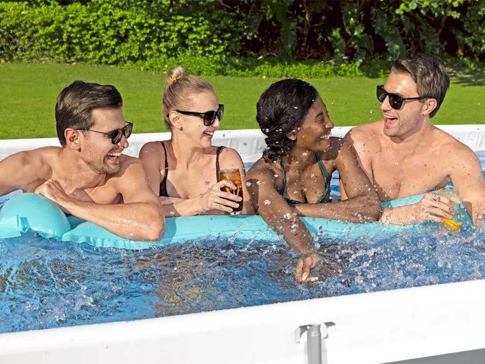 Bestway Power Steel 56441DE – 404x201x100 cm – Frame Pool