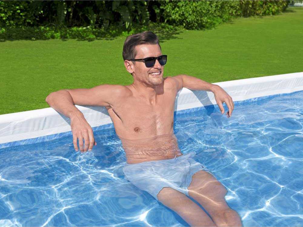 Bestway Power Steel 56441DE – 404x201x100 cm – Frame Pool